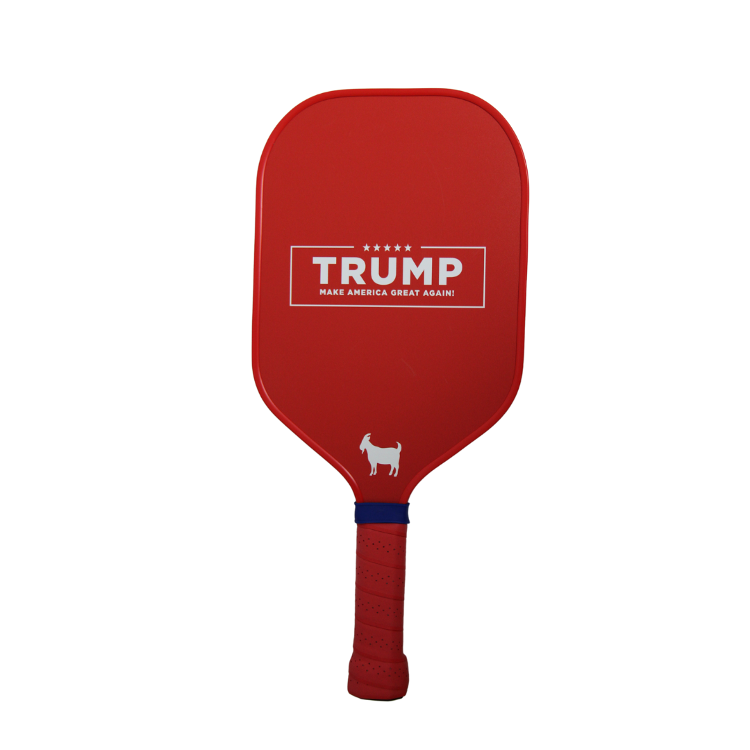 THE TRUMP PICKLEBALL PADDLE X GOATED PICKLEBALL