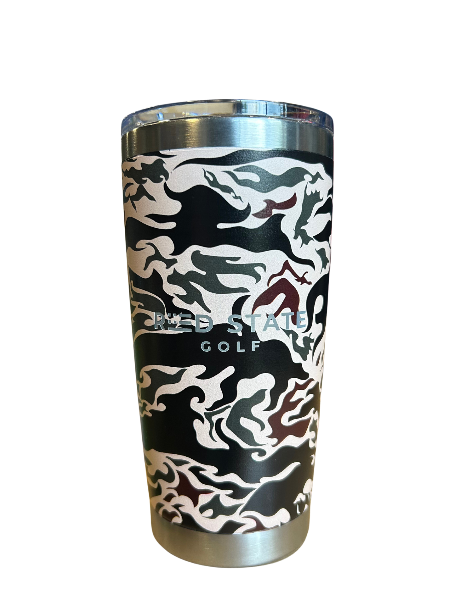 CAMOUFLAGE ALUMINUM TUMBLER