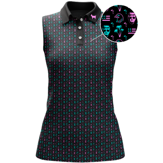 WOMENS TRUMP VICE POLO