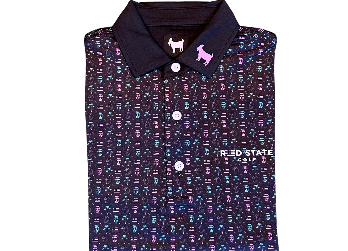 THE TRUMP VICE POLO | RED STATE X GOATED