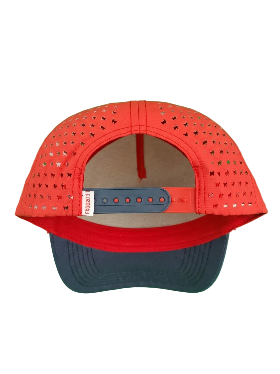 Red State Red/Navy Script Hat