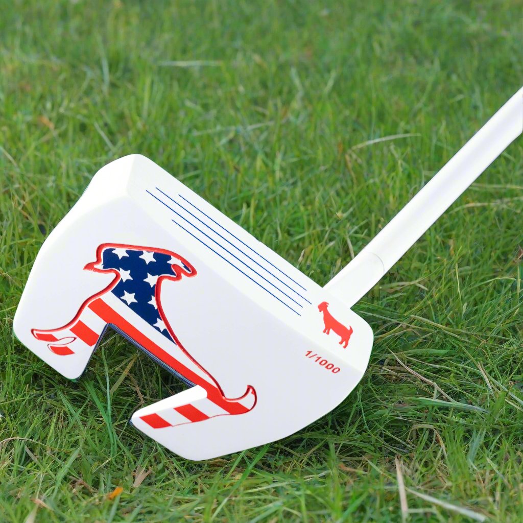 THE RED STATE X GOATED MAGA MALLET PUTTER