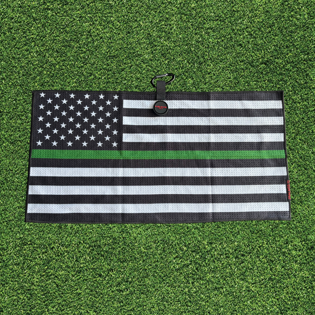 THE THIN LINE GOLF TOWEL