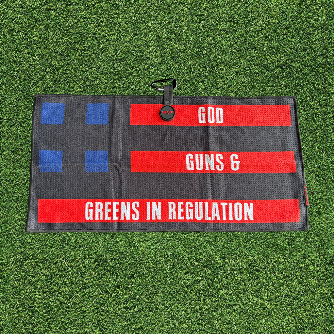 THE RED STATE FLAG TOWELS