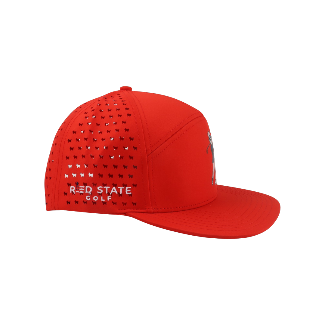 THE RED SWINGIN SAMMY HAT