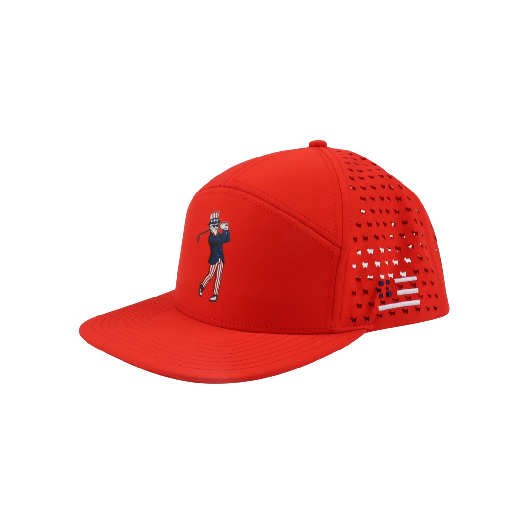 THE RED SWINGIN SAMMY HAT