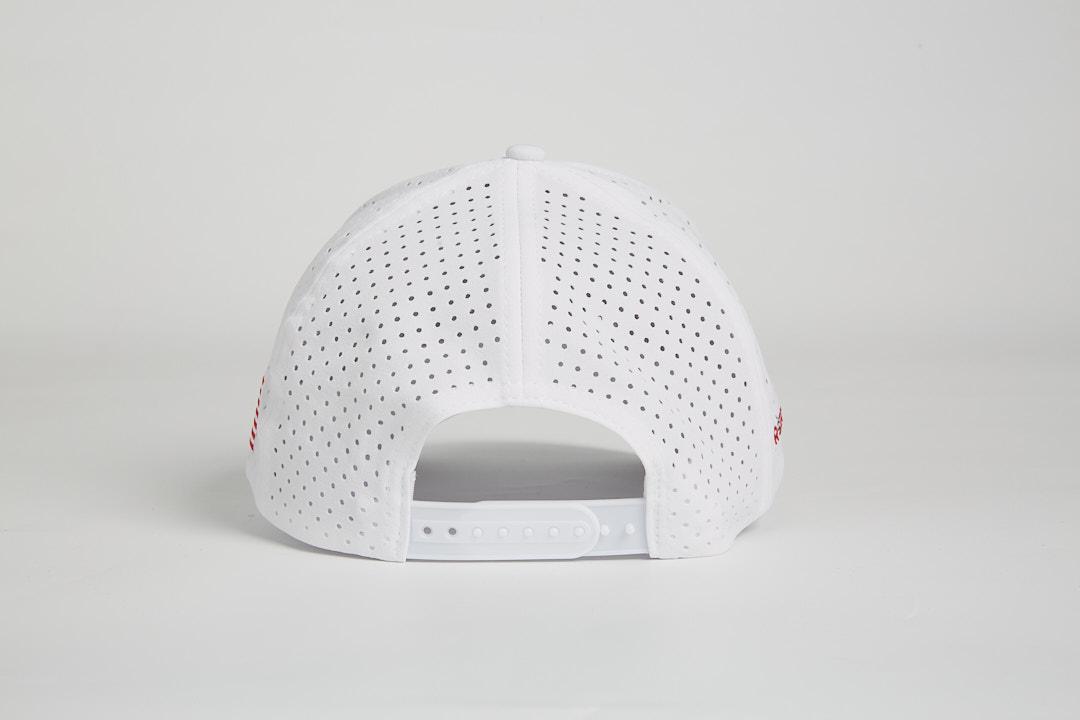 THE RED STATE GOLF HAT - WHITE