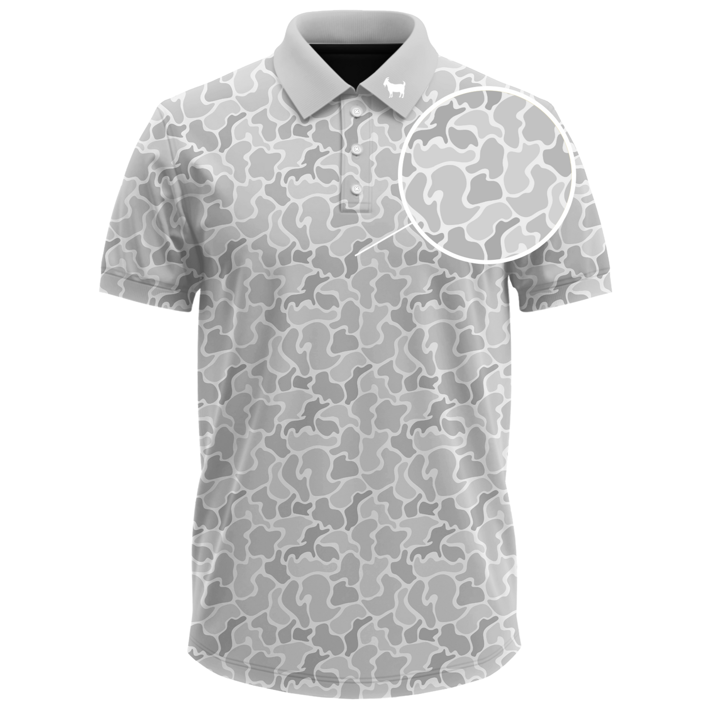 THE SNOW CAMMO POLO