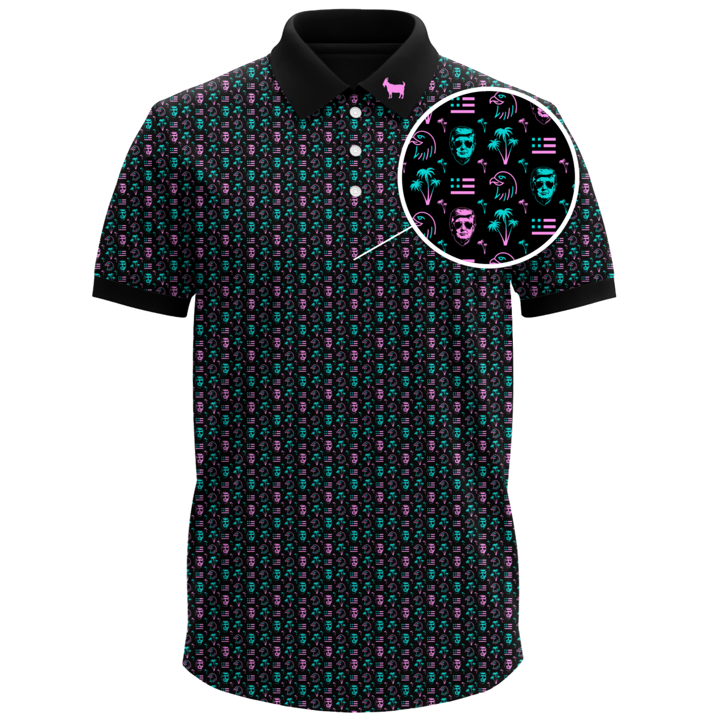 THE TRUMP VICE POLO | RED STATE X GOATED