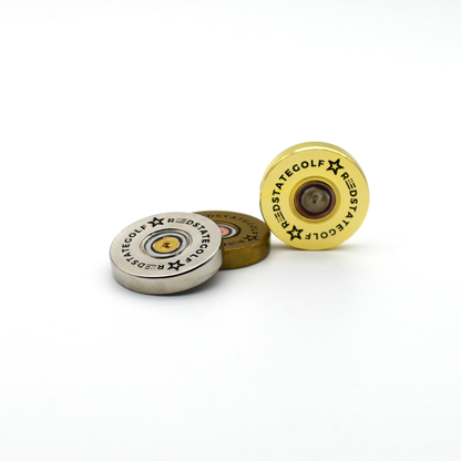 THE SHOTGUN SHELL GOLF BALL MARKER