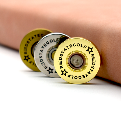 THE SHOTGUN SHELL GOLF BALL MARKER