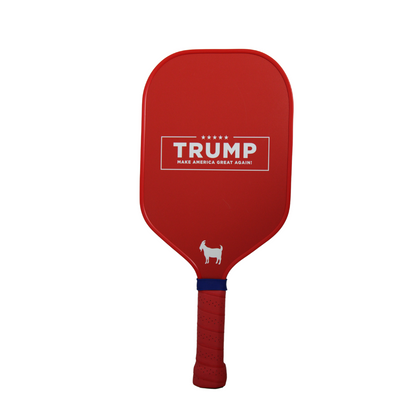 THE TRUMP PICKLEBALL PADDLE X GOATED PICKLEBALL
