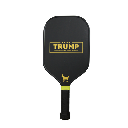 THE TRUMP PICKLEBALL PADDLE X GOATED PICKLEBALL