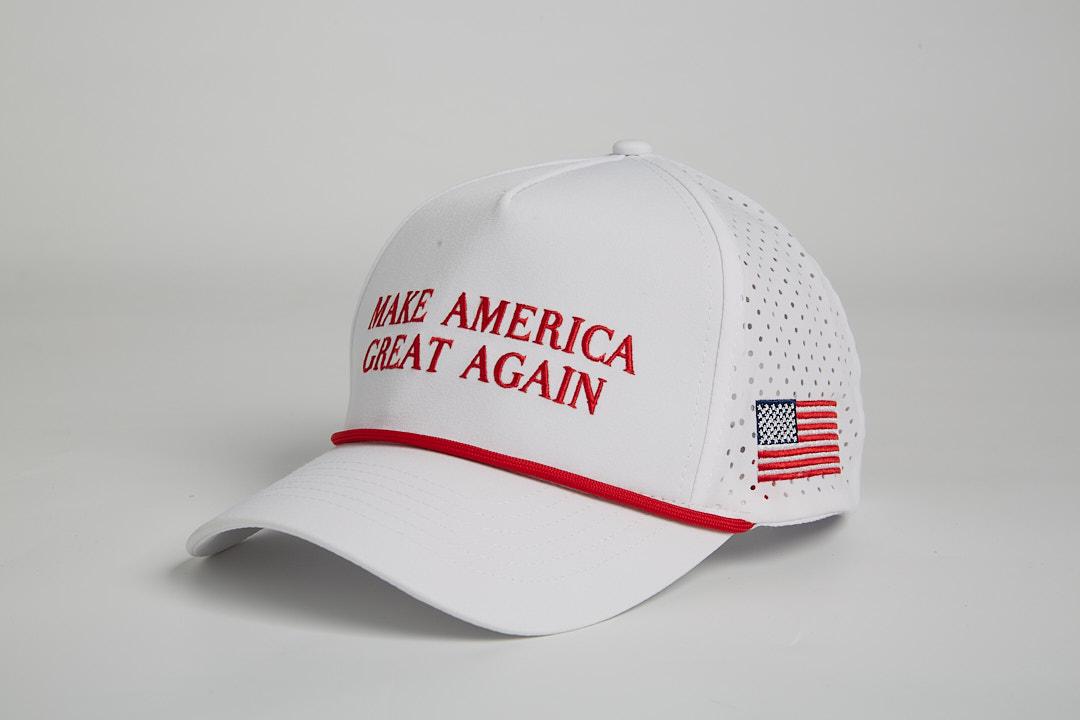 MAGA GOLF HAT - WHITE