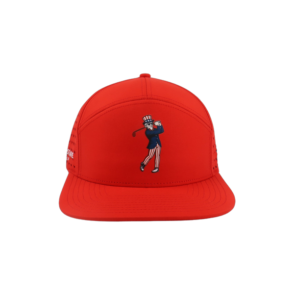 THE RED SWINGIN SAMMY HAT – RED STATE GOLF