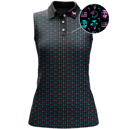 WOMENS TRUMP VICE POLO