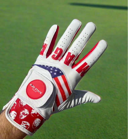 THE TRUMP MAGA GOLF GLOVE