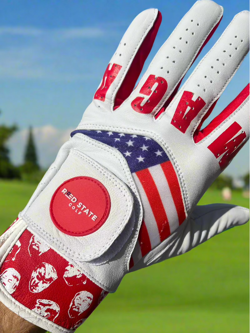 THE TRUMP MAGA GOLF GLOVE