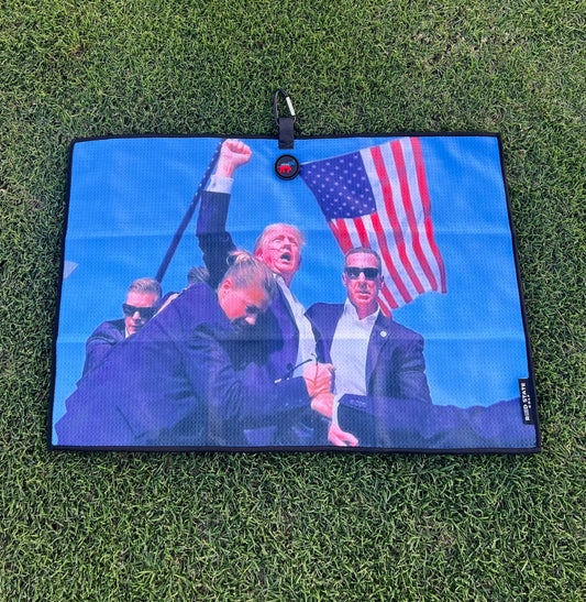 THE TRUMP "FIGHT!" GOLF TOWEL