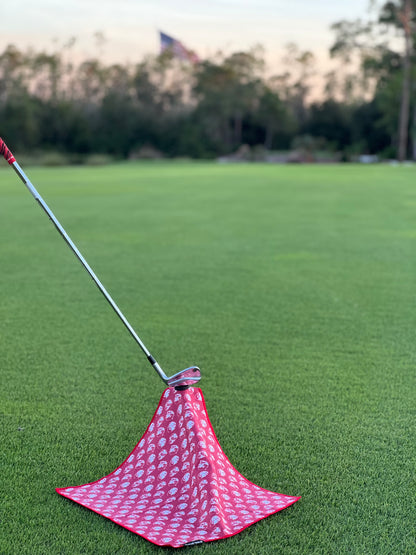 THE PRESIDENTIAL FACES GOLF TOWEL