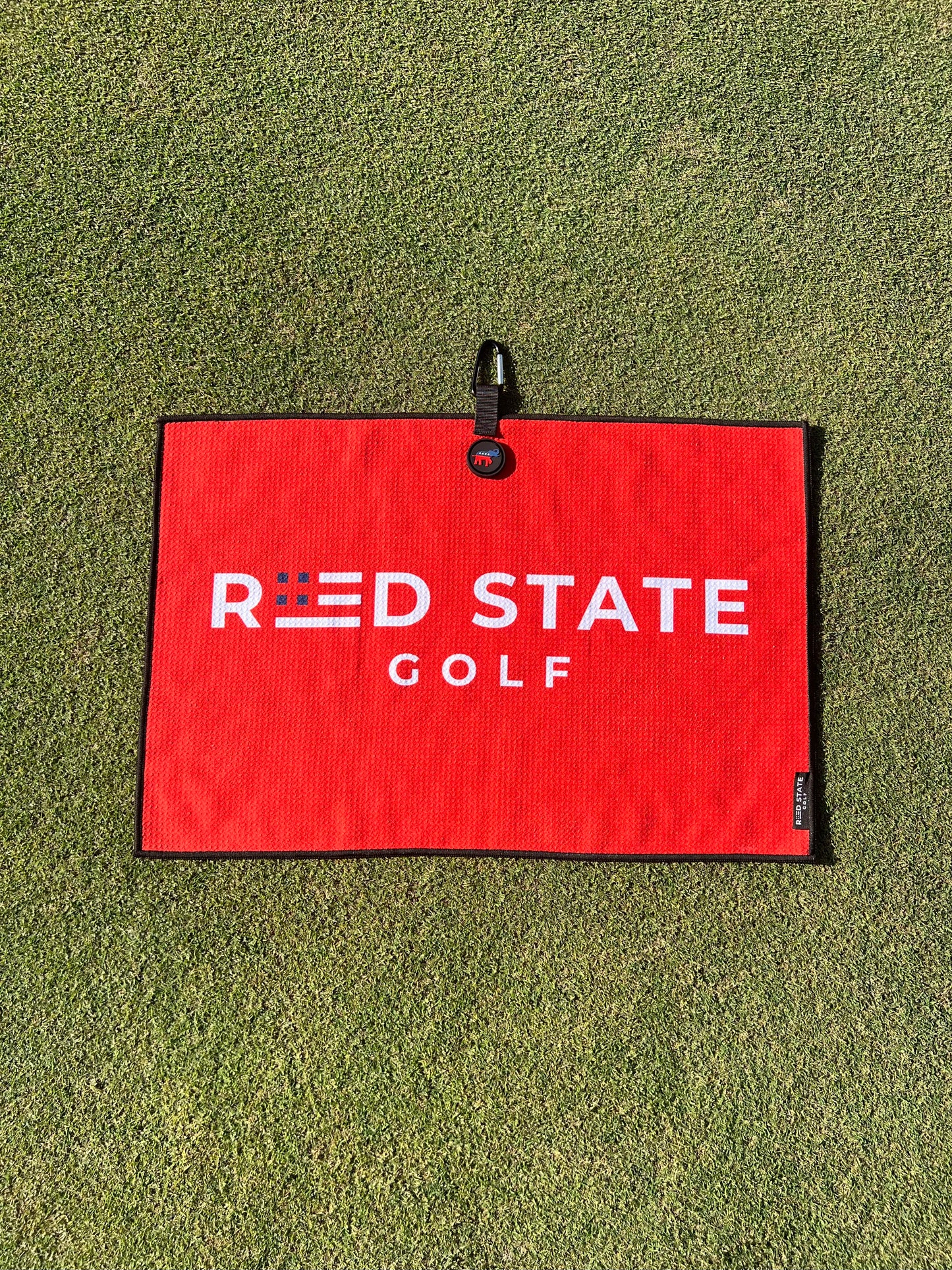 THE RED STATE GOLF TOWEL