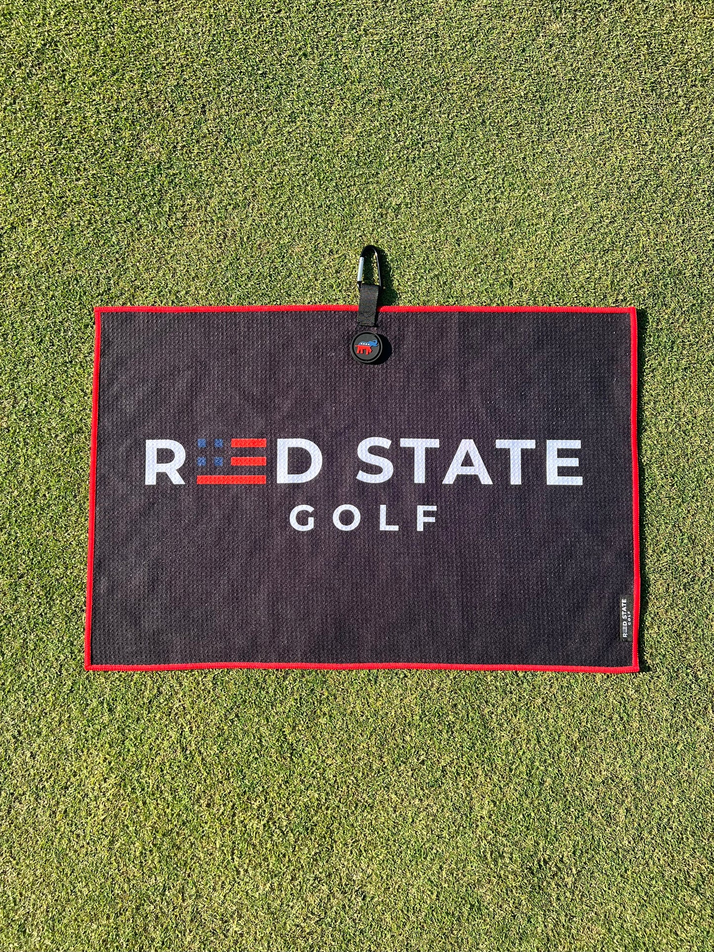 THE RED STATE GOLF TOWEL