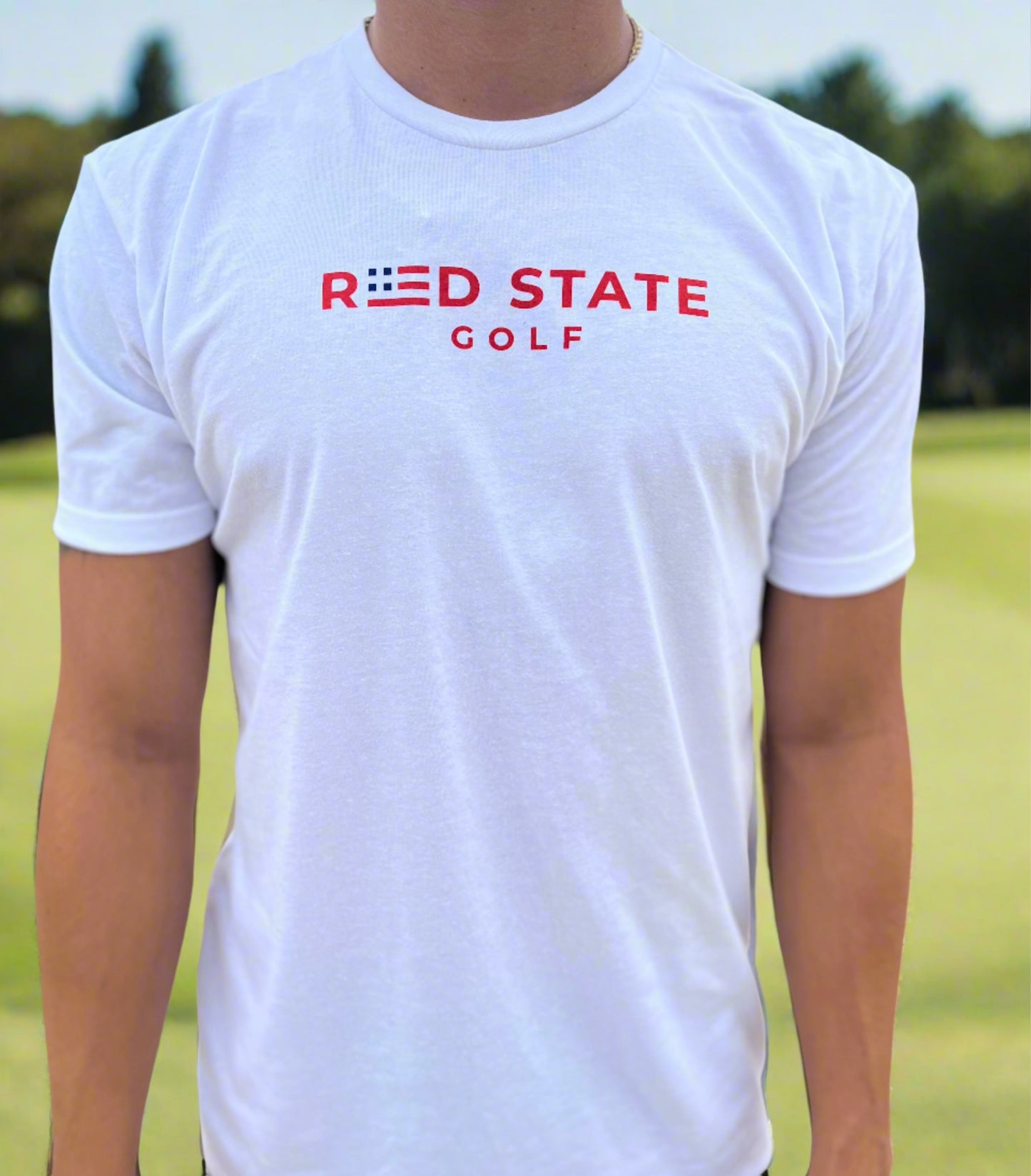 RED STATE GOLF T-SHIRT