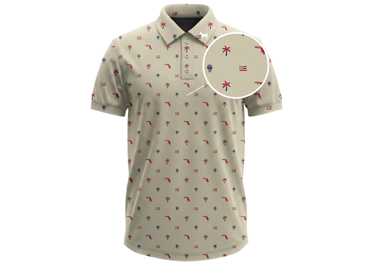 TAN FL SAMMY POLO