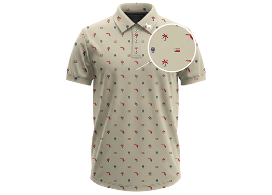 TAN FL SAMMY POLO
