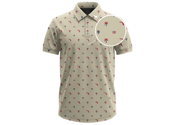 TAN FL SAMMY POLO