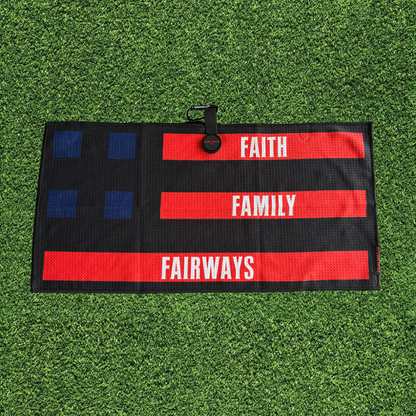 THE RED STATE FLAG TOWELS