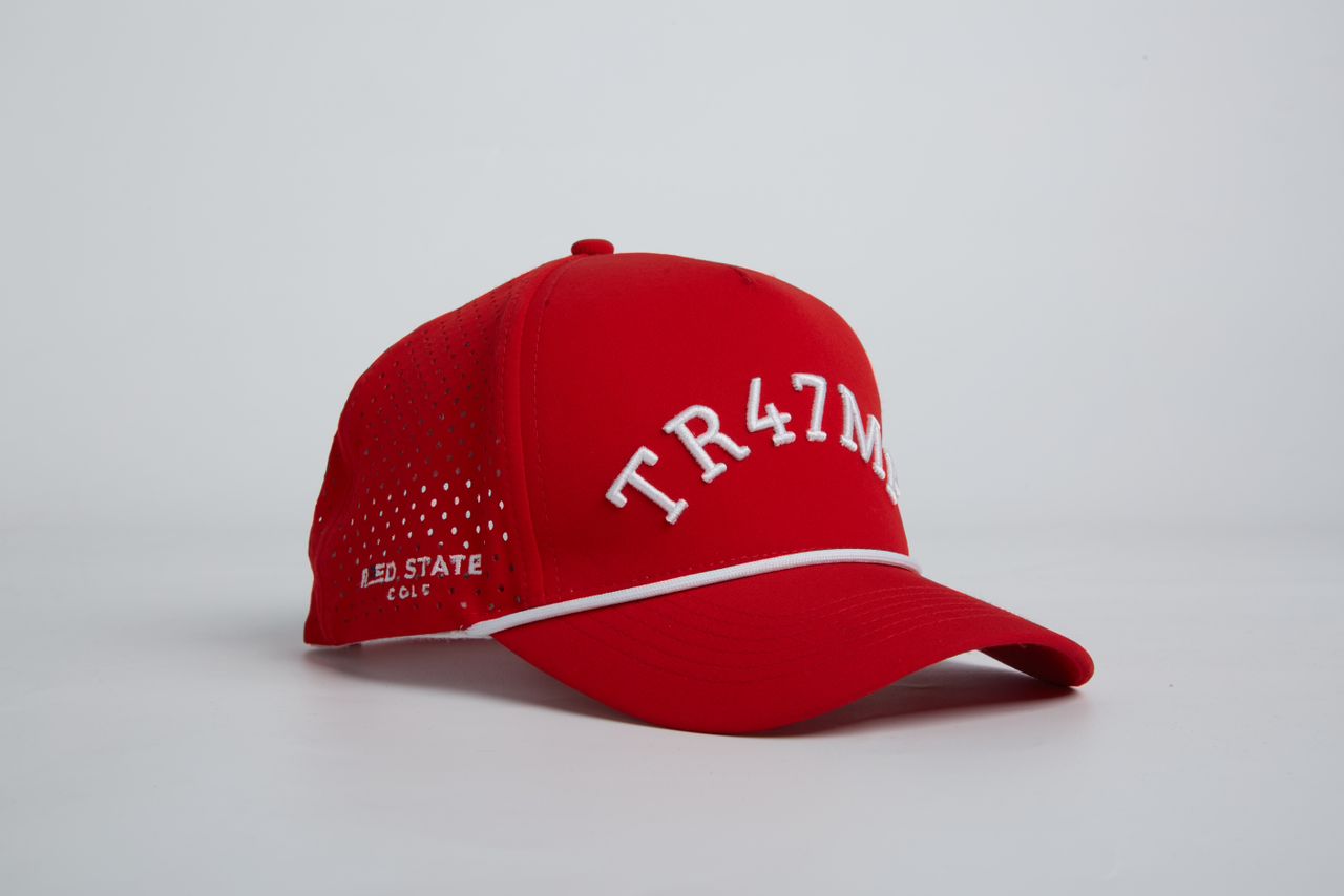 TR47MP GOLF HAT - RED