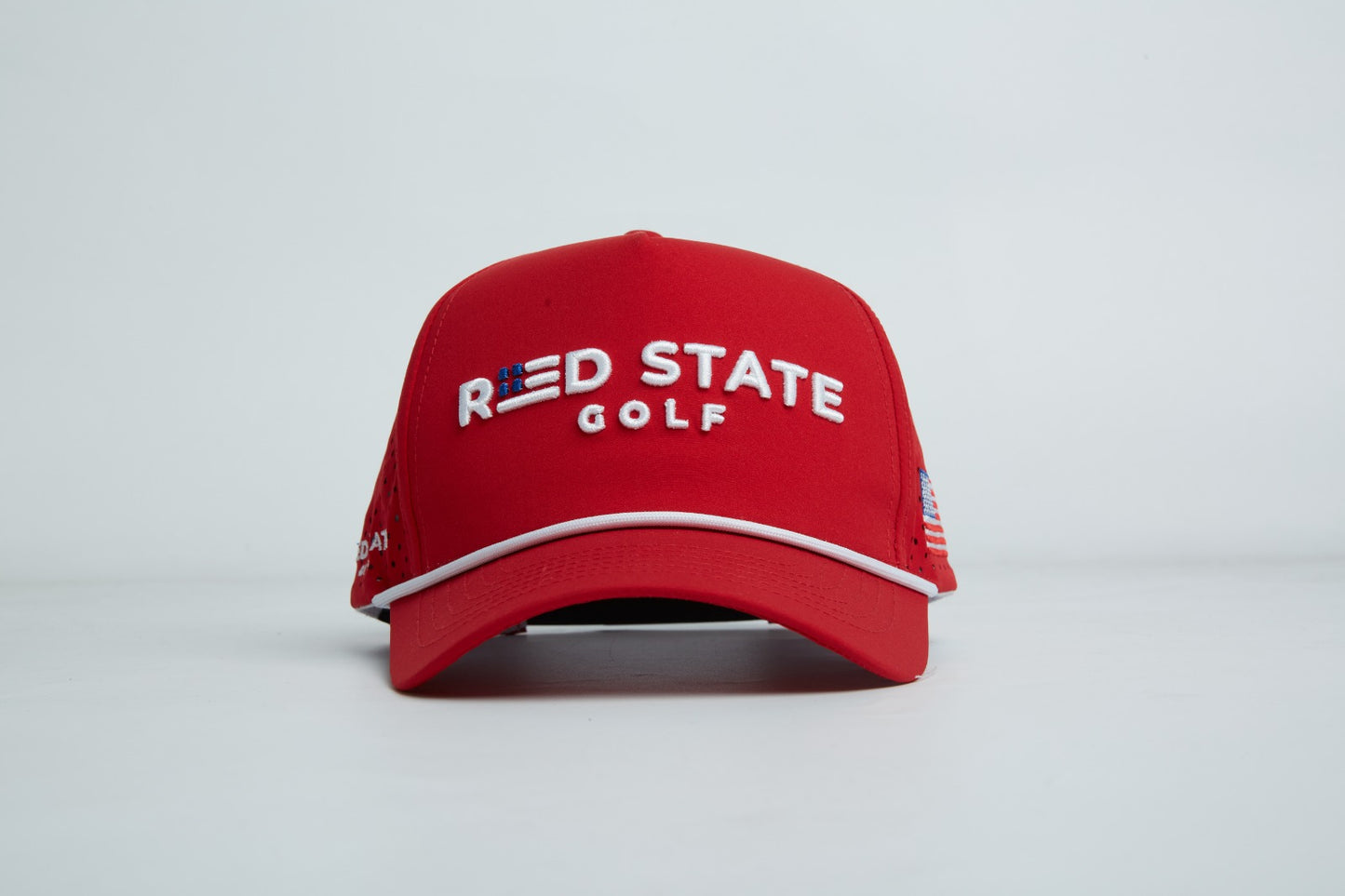 THE RED STATE GOLF HAT - RED