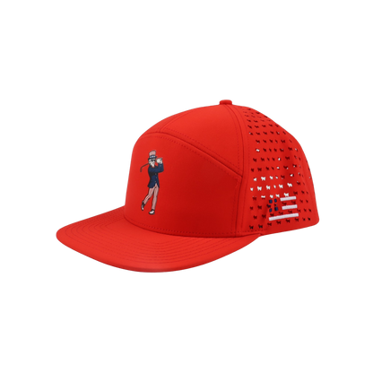THE RED SWINGIN SAMMY HAT