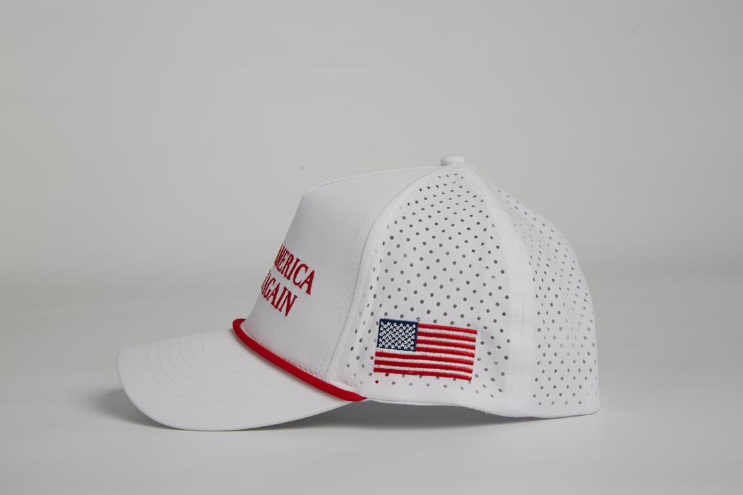 MAGA GOLF HAT - WHITE