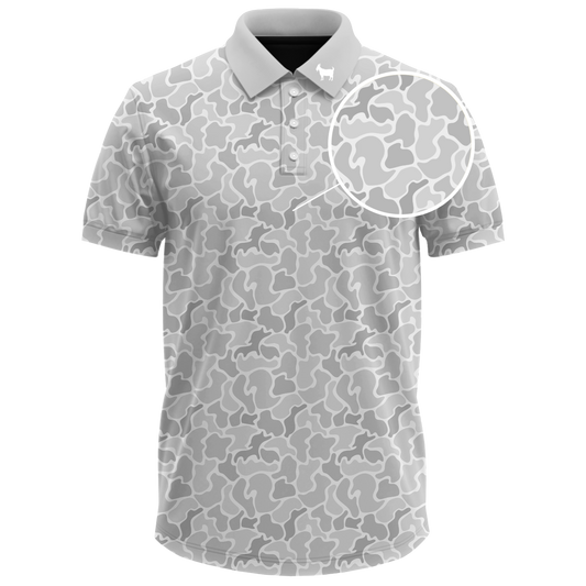 THE SNOW CAMMO POLO